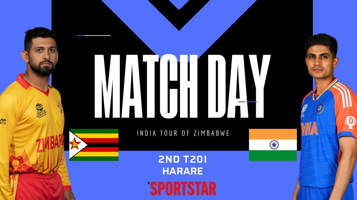 IND vs ZIM Live Score, 2nd T20I: India 36/1 (6); Abhishek Sharma, Gaikwad at crease vs Zimbabwe